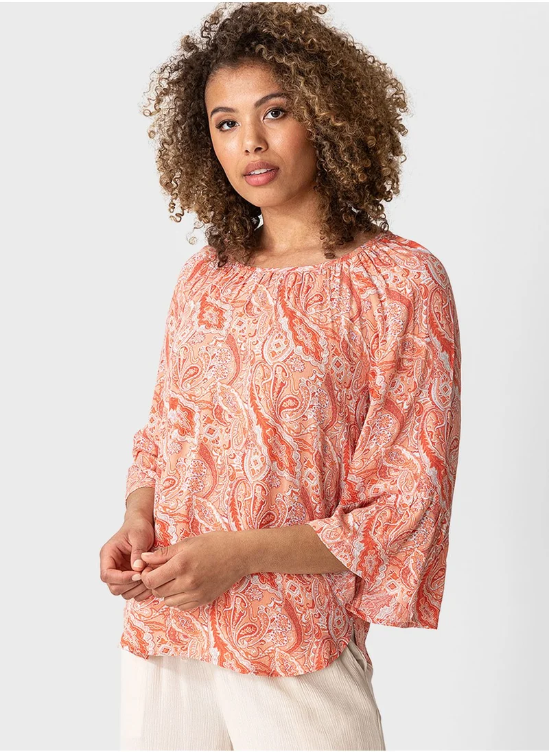 INDISKA Flute Sleeve Top