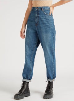 Lee Cooper Lee Cooper Solid Denim Jeans with Pockets  - Image 1