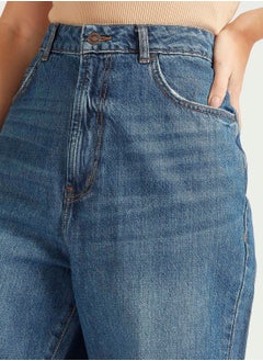 Lee Cooper Lee Cooper Solid Denim Jeans with Pockets  - Image 3