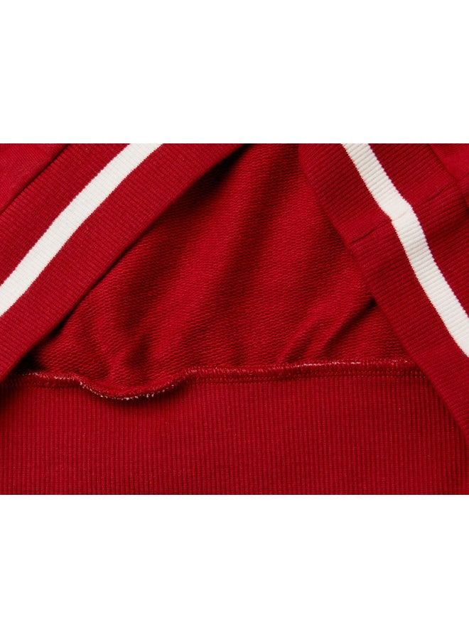 Benetton Boys V-neck Printed Back Sweater For Kids - Image 3