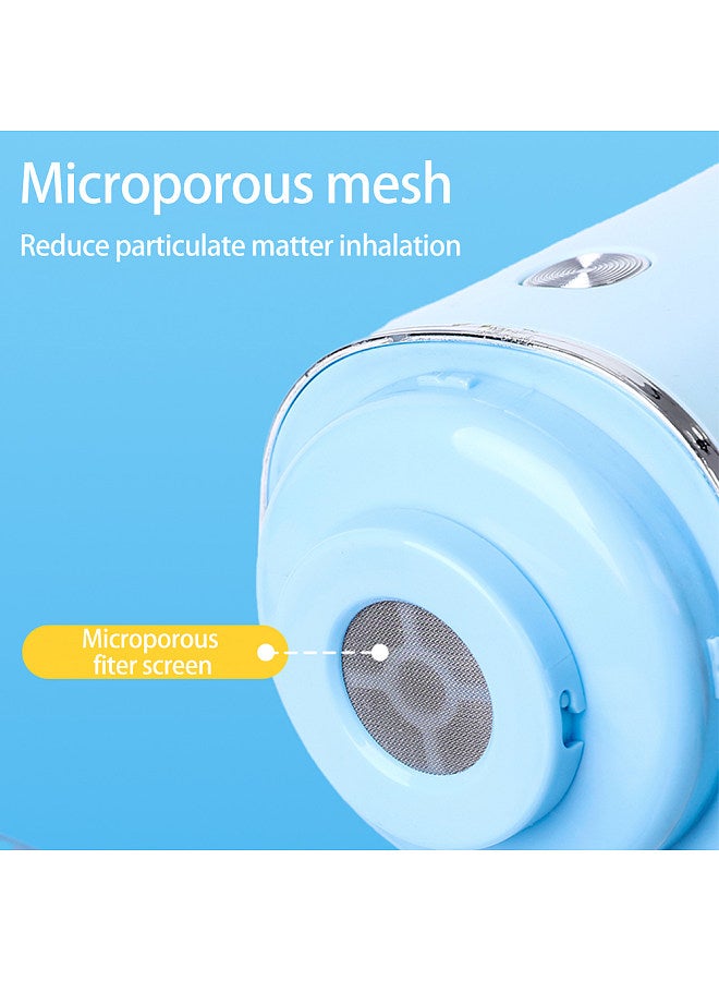 tenwin Desktop Vacuum Cleaner Mini Table Dust Sweeper with 2 Suction Power and Brush Nozzle Efficient Filtration for Cleaning Hairs Crumbs Computer Keyboard of Gifts for Kids Home/School/Office Use  - Image 3