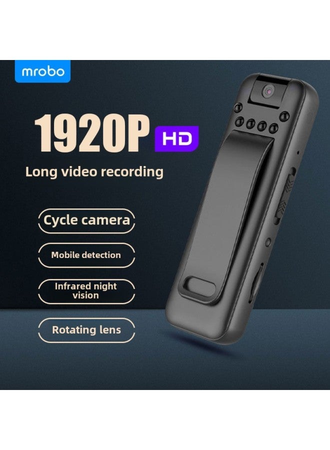 Generic Intelligent Night Vision Ultra-clear Recording And Camera Function All-in-one Machine Special Back Clip-on Video Recorder For Meetings And Classes-Body Color:64g  - Official Standard Configuration  - Image 2