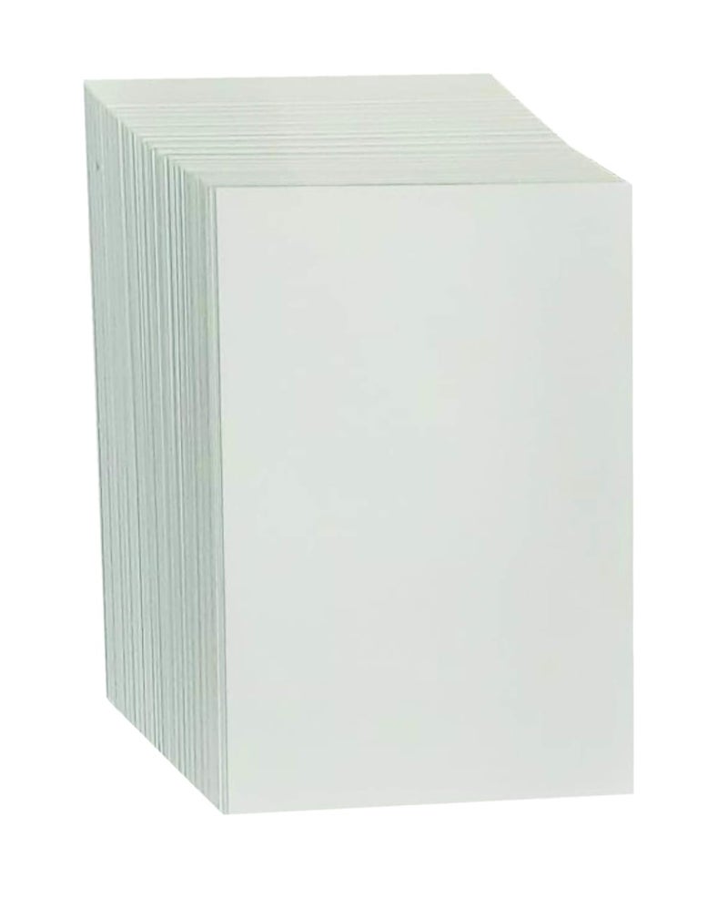 Imprint ورق كرتون أبيض مائل إلى الكريمي، بطاقات فهرسة 3.5" × 5"، سمك 140 جرام لكل متر مربع 50 في هذه العبوة - Image 5