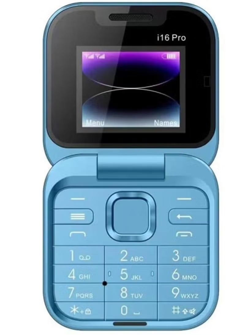 alimoto Mini Flip Mobile Phone, 2024 New Foldable Cell Phone - Image 2
