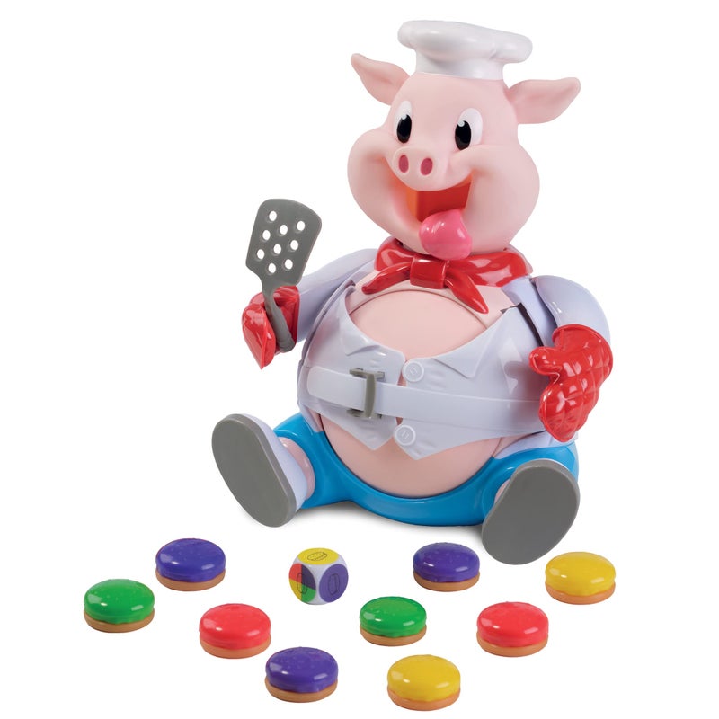 Goliath Pop The Pig - Bigger & Better - Belly-Busting Fun as You Feed Him Burgers and Watch His Belly Grow, Multi Color - Image 3
