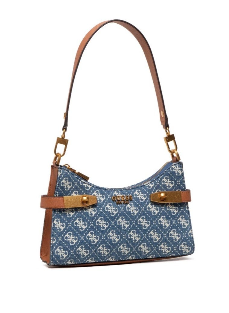 GUESS Guess Zadie Logo Top Zip Shoulder Bag  - Image 2