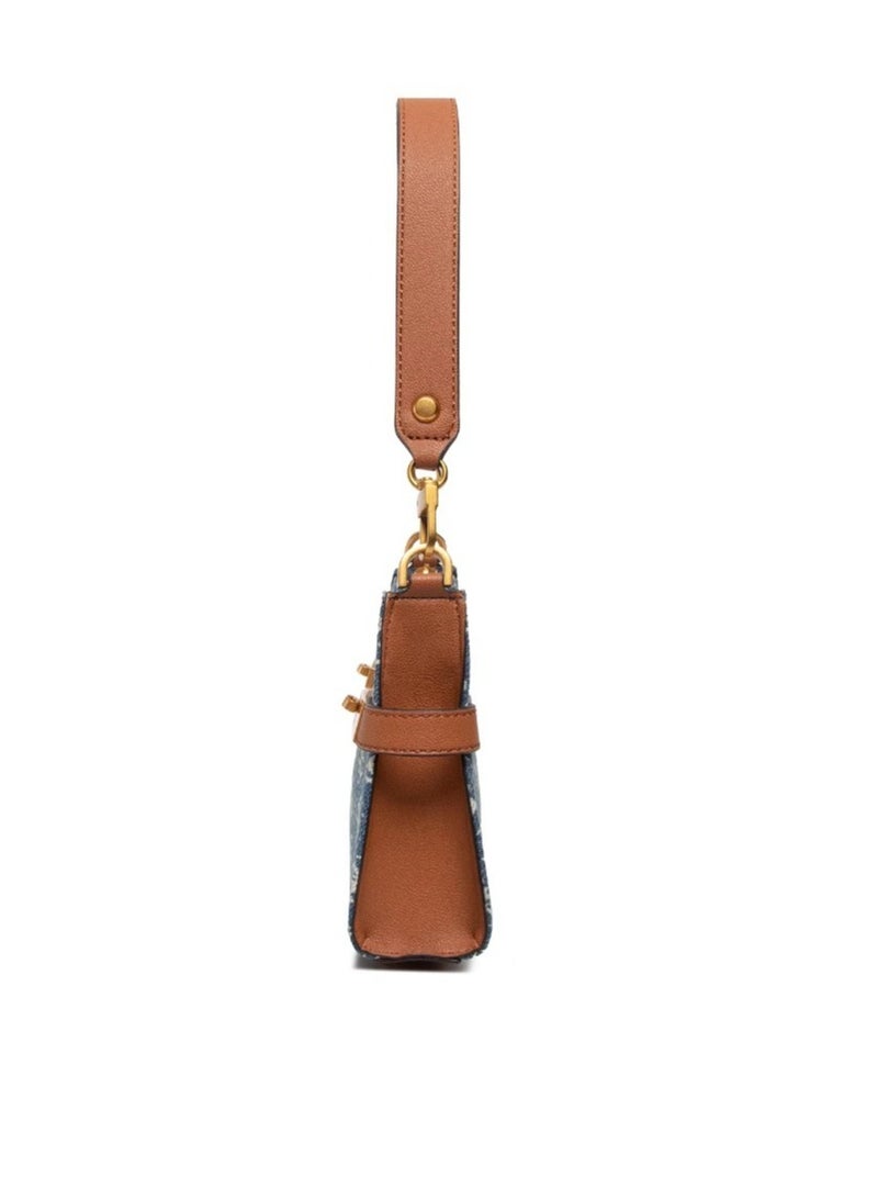 GUESS Guess Zadie Logo Top Zip Shoulder Bag  - Image 3