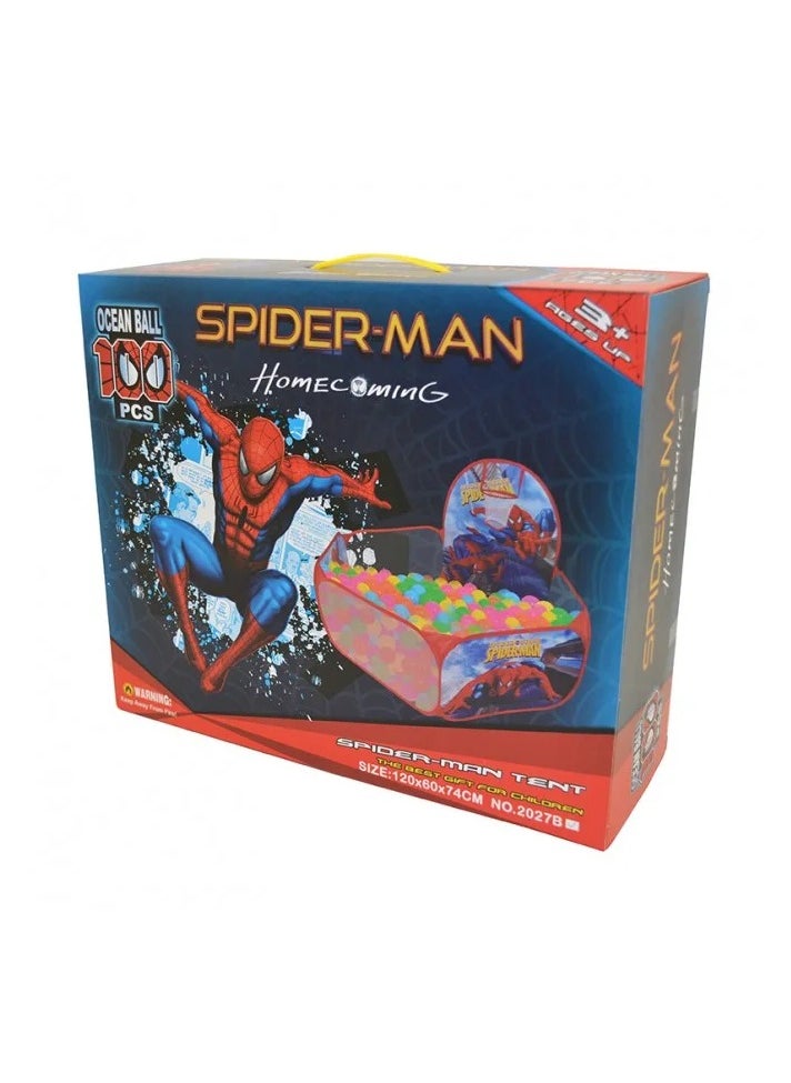 Hero-Themed Play Tent with 100 Balls - Endless Adventures  - Image 4
