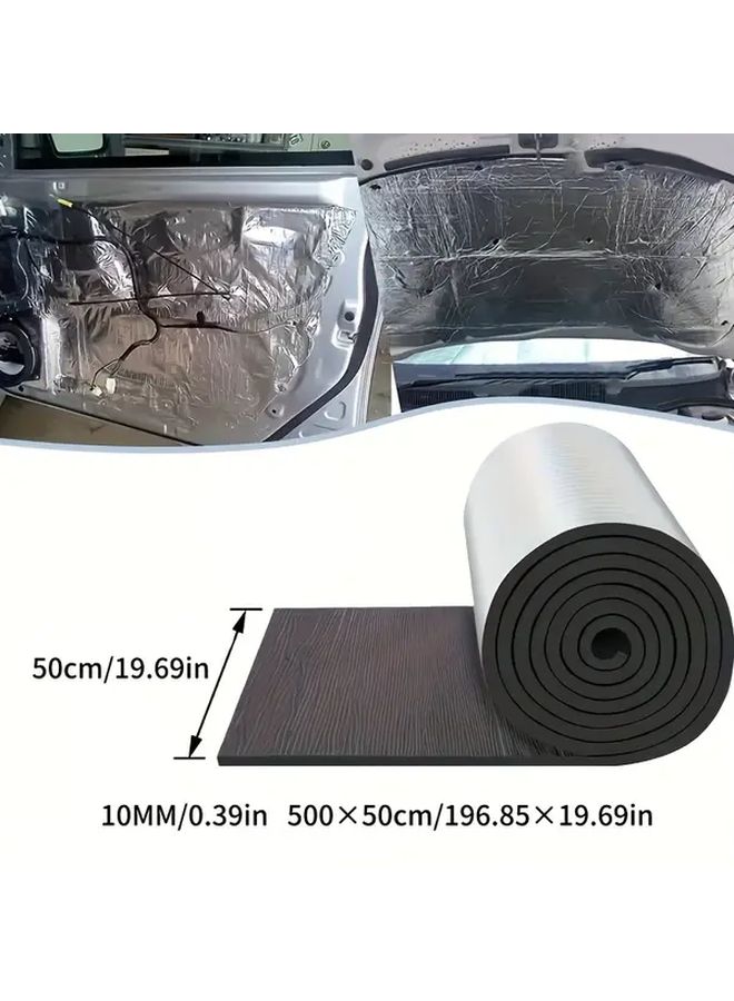 Self Adhesive Aluminum Insulation Roll 19 69x19 69x0 39 Inch Heat Fire Sun Resistant - Image 3