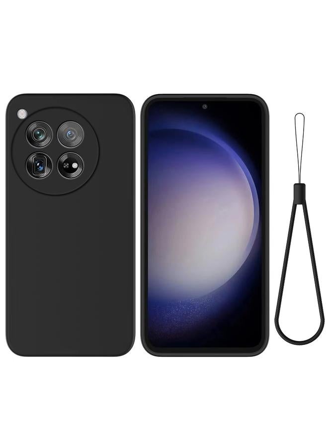 اس-توب جراب لهاتف OnePlus 12R / Ace 3 5G مصنوع من السيليكون السائل المقاوم للصدمات بلون نقي - Image 1