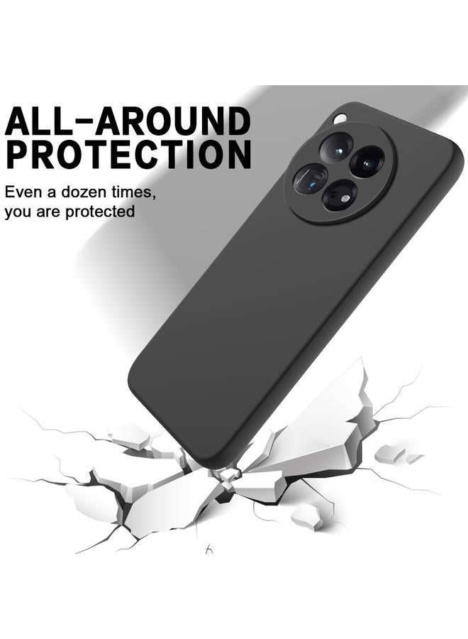 اس-توب جراب لهاتف OnePlus 12R / Ace 3 5G مصنوع من السيليكون السائل المقاوم للصدمات بلون نقي - Image 3