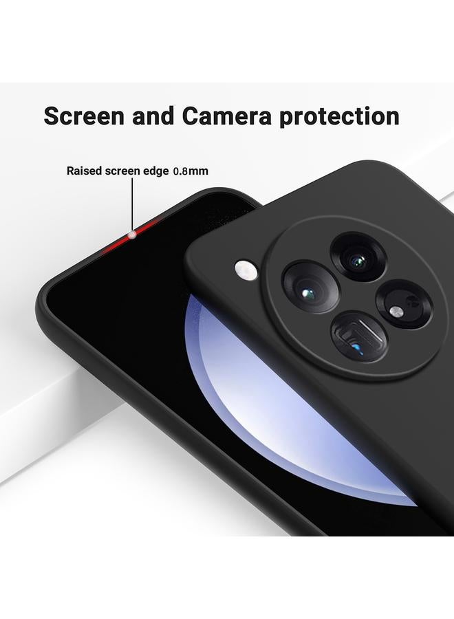 اس-توب جراب لهاتف OnePlus 12R / Ace 3 5G مصنوع من السيليكون السائل المقاوم للصدمات بلون نقي - Image 5