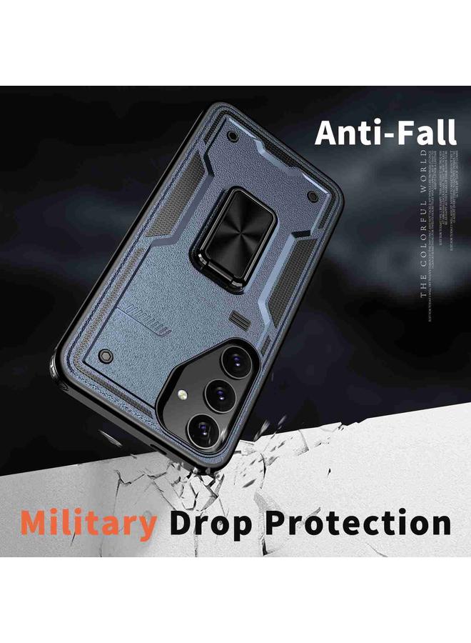 اس-توب جراب لهاتف Samsung Galaxy S25 Ultra 5G، جراب هاتف هجين من مادة TPU مع حامل حلقي من الكمبيوتر الشخصي - Image 3