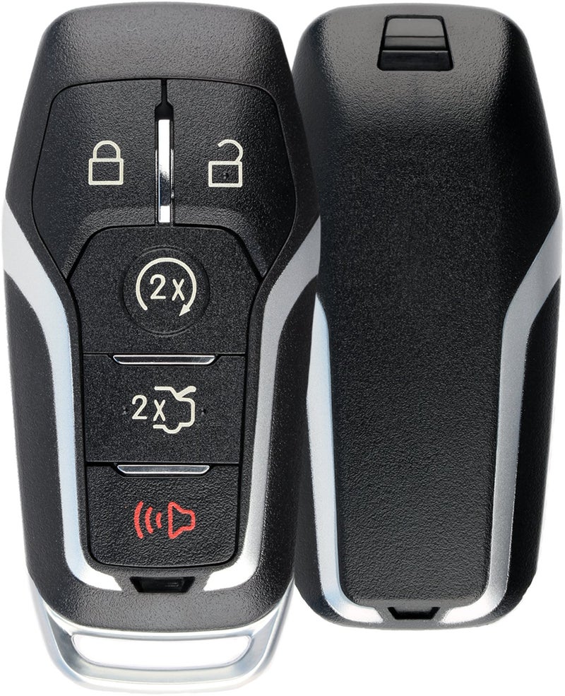 KeylessOption Keyless Entry Remote Smart Key Fob Shell Case for Ford Fusion Mustang Edge M3N-A2C31243800 - Image 4
