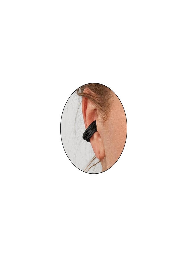 Cicod Ear Cuff Earrings for Women No Piercing Chunky Gold Ear Cuffs Helix Cartilage Clip On Wrap Earring Adjustable Ear Cuffs Jewelry for Women (2B) - Image 1