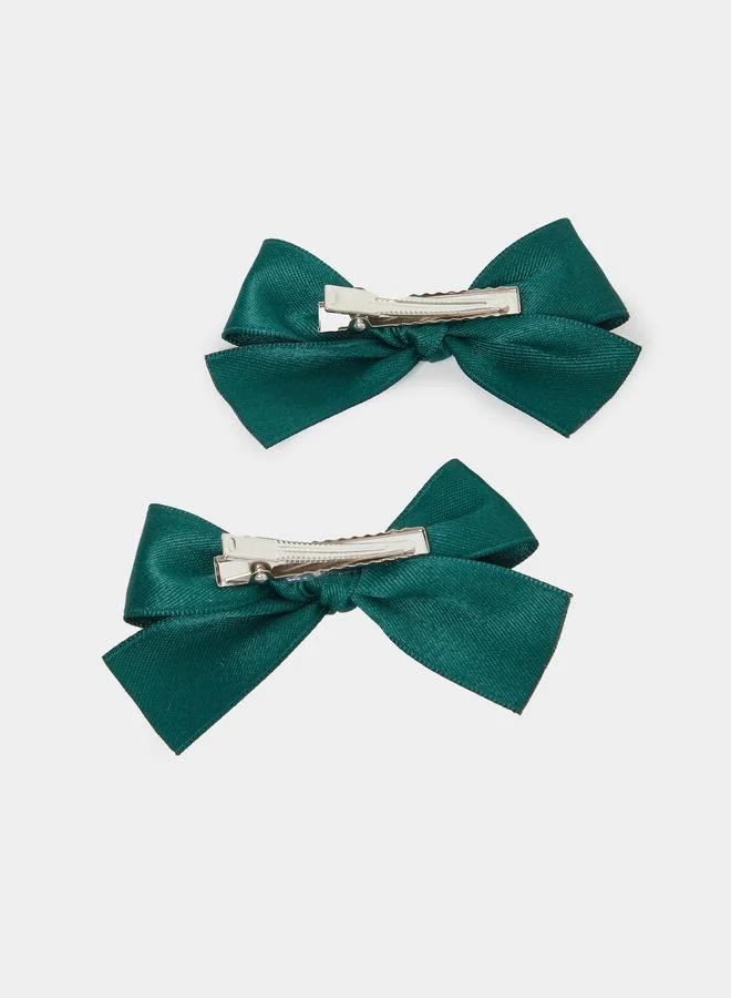 Styli Styli Plain Bow Hair Clip