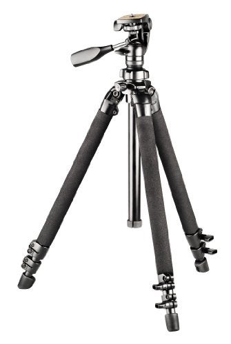 Bushnell Advanced Tripod for Binoculars, Spotting Scopes, and Cameras - Durable Aluminum Construction with Adjustable Legs and Center Column for Stability,Black - Image 4