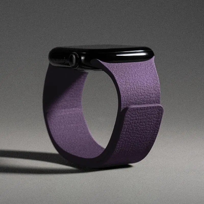 حزام مغناطيسي بتصميم سوار لساعة آبل (40–49مم)، متوافق مع سلسلة iWatch وUltra 2/3 - Image 1