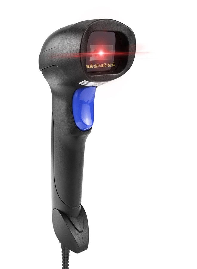قارئ ماسح ضوئي NetumScan USB QR للباركود لأجهزة الكمبيوتر، ماسح ضوئي سلكي محمول باليد تلقائي أحادي وثنائي الأبعاد للباركود، مناسب للمخزون والمكتبات والمتاجر والمستودعات، يدعم مسح بيانات المصفوفة PDF417 - Image 1