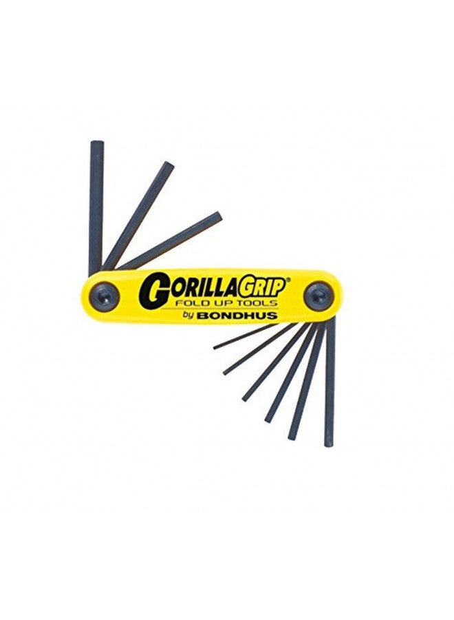 Bondhus 12591 GorillaGrip Set of 9 Hex Fold-up Keys, sizes .050-3/16-Inch - Image 3