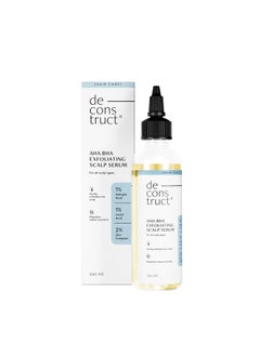Deconstruct Aha Bha Exfoliating Scalp Hair Serum | Contains 1% Salicylic Acid + 1% Lactic Acid + 2% Zinc Complex | Water-Based Serum | For Greasy Scalp |Fights Scalp Acne | 100Ml