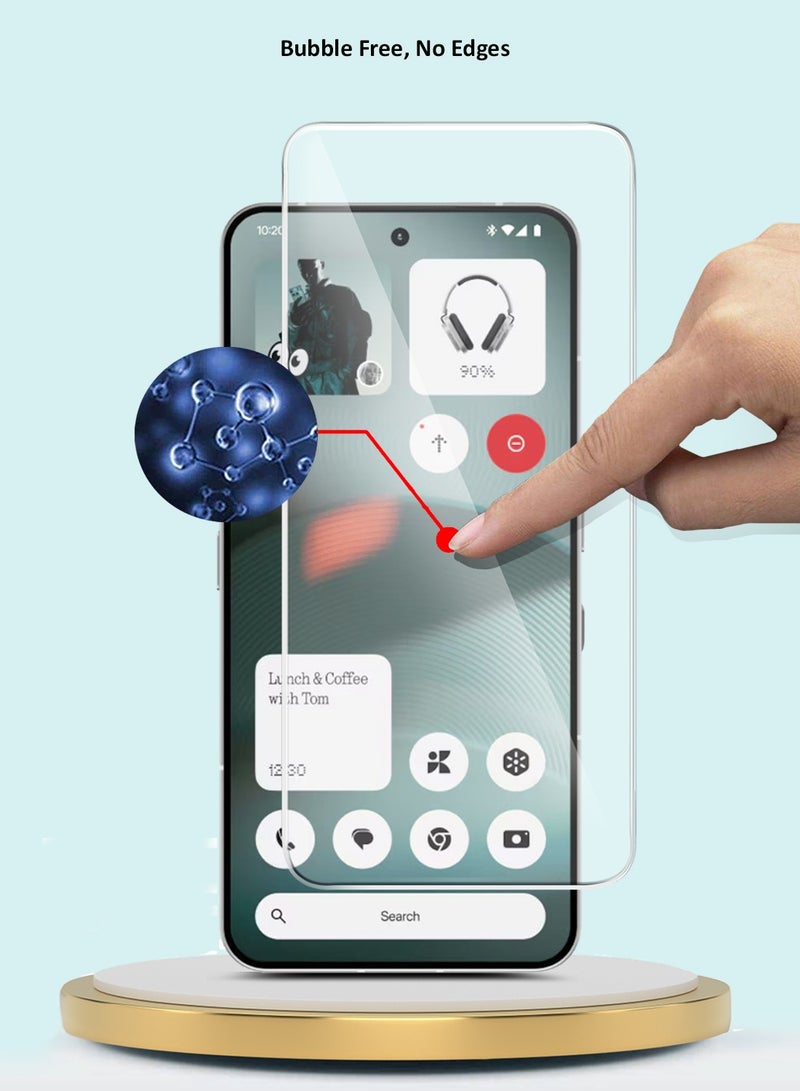 GMAX Nothing Phone (3) 5G 2025 GMAX Premium Series Curved Edges 9H 2.5D Tempered Glass Screen Protector - Clear - Image 4