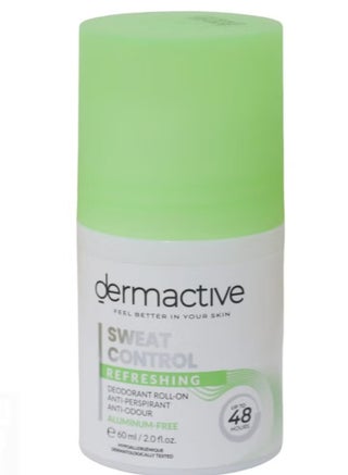 Dermactive Sweat Control Refreshing Deodorant Roll On - 60 Ml