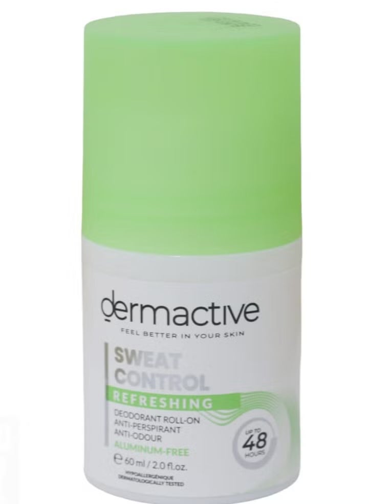 Dermactive Sweat Control Refreshing Deodorant Roll On - 60 Ml