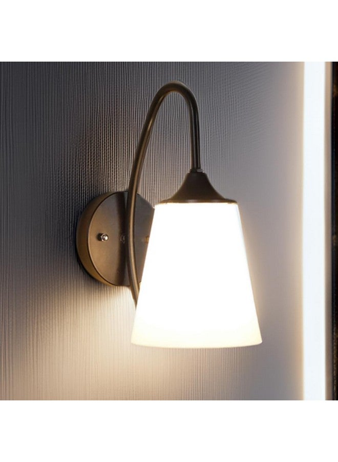 SINOMAN ضوء جدار SINOMAN لغرفة المعيشة حديث/مصابيح جدارية لغرفة النوم/لغرفة المعيشة/أضواء جدارية لتزيين المنزل/مصباح جدار بجانب السرير/ذراع متأرجح، أسود (PCV أبيض (عبوة من 1)) - Image 1