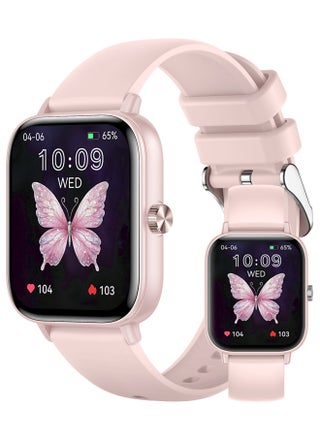 Smart Watch for Men and Women with Pink Case, 1.83" Fitness Tracker, Heart Rate Monitor/Sleep Tracker/Pedometer, 100+ Sport Modes, Compatible with Android & iOS - pzsku/Z87B9D025B82E294AE8C0Z/45/1744094239/f97a4800-3f92-4b83-a7fb-3a5b8ae076a1