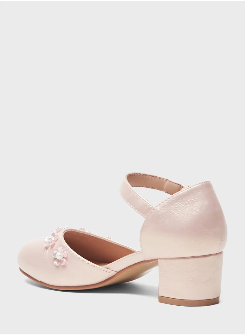 shoexpress Kids Embellished Velcro Sandals