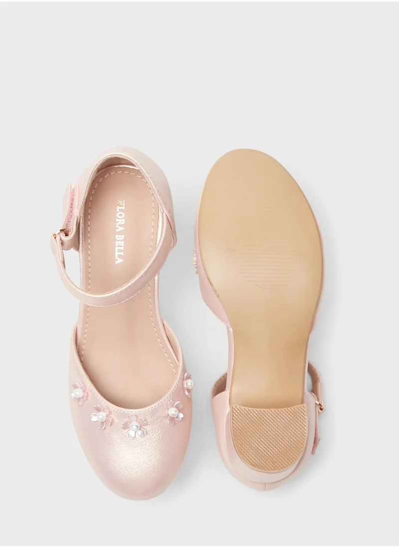 shoexpress Kids Embellished Velcro Sandals