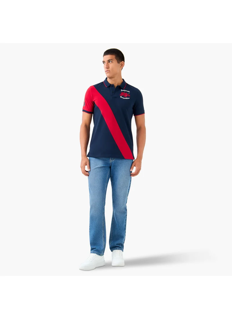 سبلاش فيڤ Embroidered Polo T-shirt