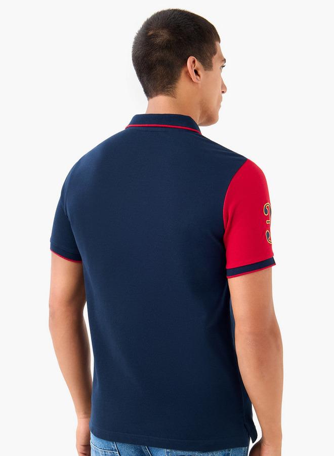 سبلاش فيڤ تيشيرت بولو مطرز - Image 3