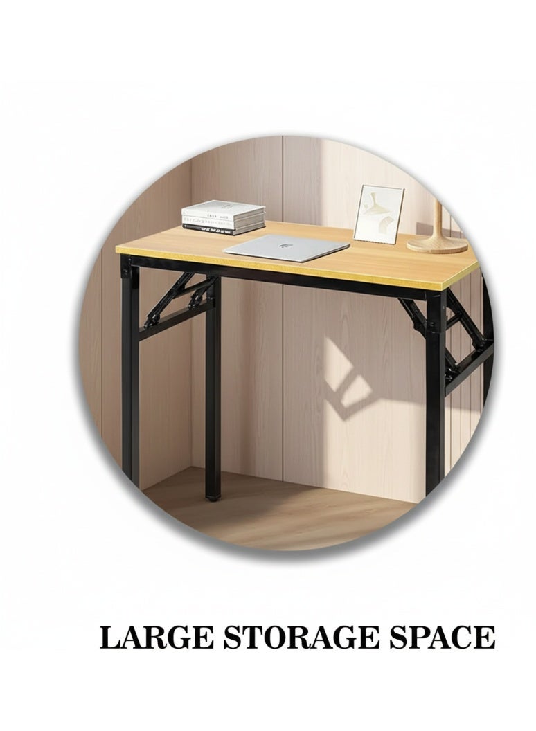 دونيكارت مكتب قابل للطي محمول من دونيكارت، ارتفاع قابل للتعديل، 100×50×75 سم، طاولة متعددة الأغراض للاستخدام الداخلي والخارجي - Image 3