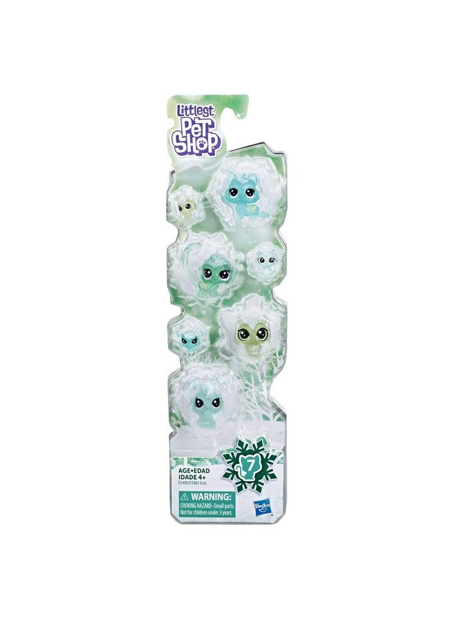 Littlest Pet Shop Frosted Wonderland Pet Friends Toy, Green Theme, Includes 7 Pets, Ages 4 & Up - Image 2