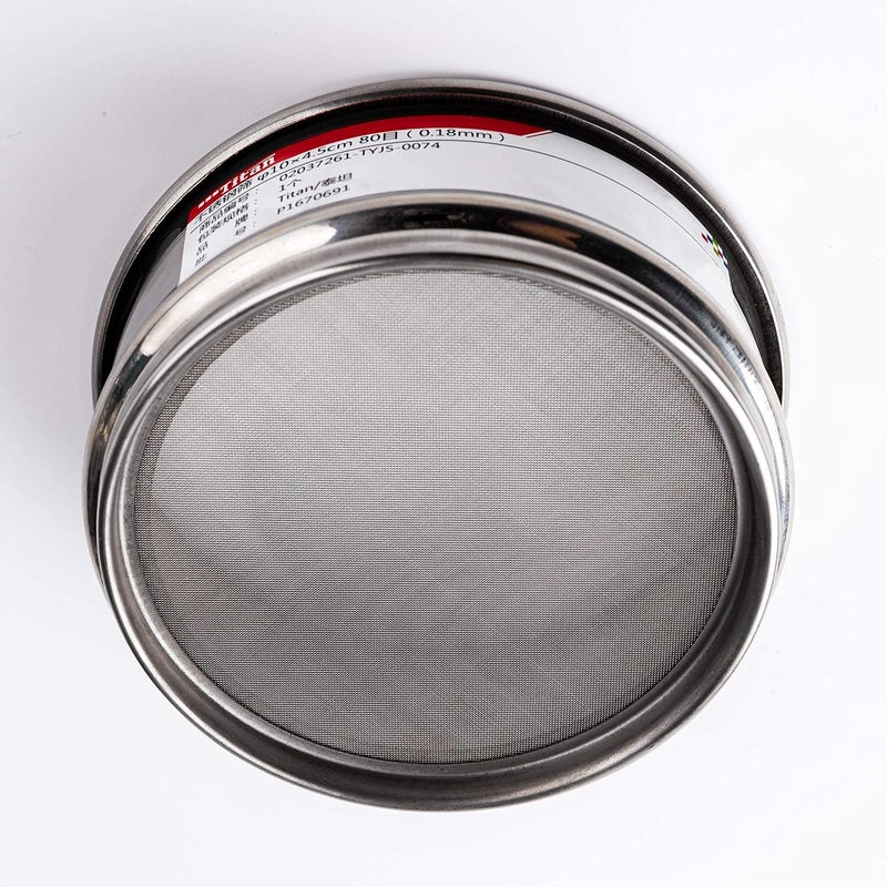ADAMAS-BETA φ10×4.5cm 90 Mesh 304 Stainless Lab Sieves Economy Test Sieve 304 Stainless Steel Wire Cloth（0.16mm） - Image 4