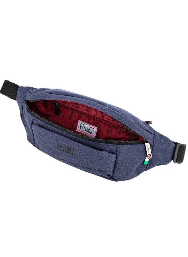 Wires Wires Fanny Pack for Men & Women, Unisex Waist Bag, Waist Pack for Men & Women with Adjustable Strap for Sports, Marathon, Gym, Casual, Hiking & Cycling, Fanny Bag for Traveling, Outdoor (Blue)  - Image 3