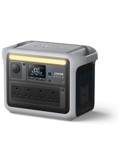 SOLIX C1000 Portable Power Station, 1800W Solar Generator, Full Charge in 58 Min with Ultra Fast Charge Mode, LiFePO4 Power Station for Outdoor Camping and Home Backup (Optional Solar Panel)