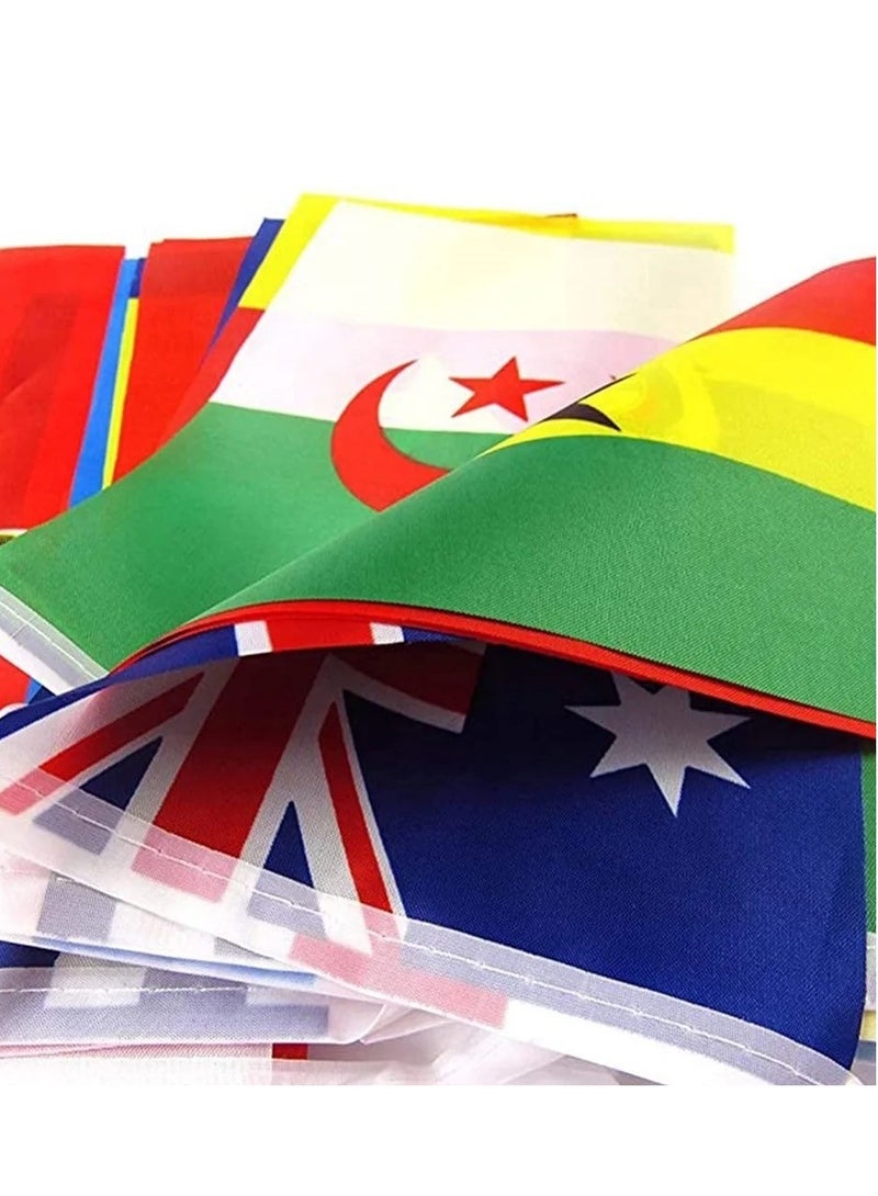 Generic 2024 Euro Cup Flags Bunting Flags Football Flag, 21*14 X 24 Countries - 8 meters long string - European Cup Soccer String Pennant, Banner, Garden & Bar Decor, Football Celebration Euro 2024  - Image 4
