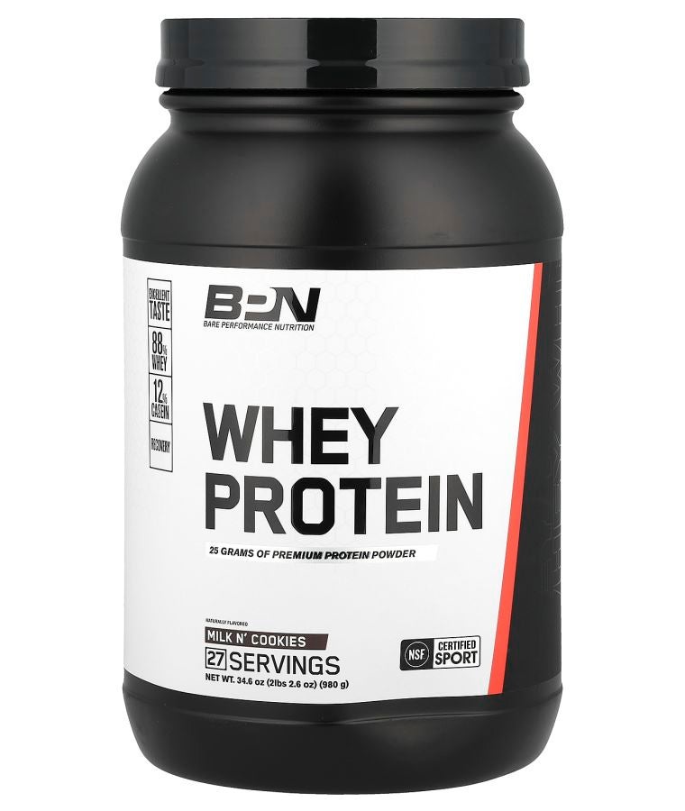 Bare Performance Nutrition Whey Protein Milk N' Cookies 2 lbs 2.6 oz (980 g)