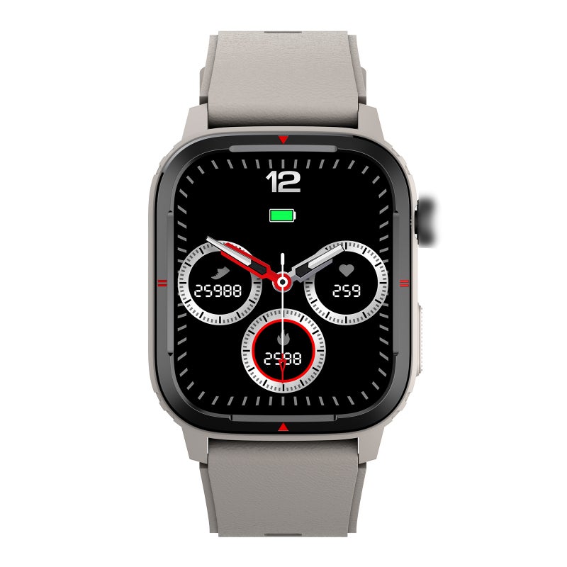 Q25 Smart Sports Watch 1.7'' TFT Full-Touch Screen BT Call Body Temperature/Heart Rate/Sleep/Blood Pressure Monitor Multiple Sports Mode Message/Call Reminder   Compatible with Android iOS - Image 1