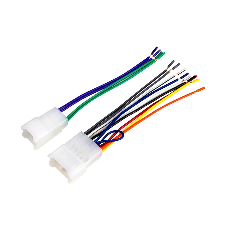 Scosche TA02B Stereo Wiring Harness Compatible with Select 1986-20 Toyota, Lexus, Scion and Subaru Vehicles - Aftermarket Radio Wire Harness for Car Stereo . Check Vehicle List Below for Your Model - Image 1