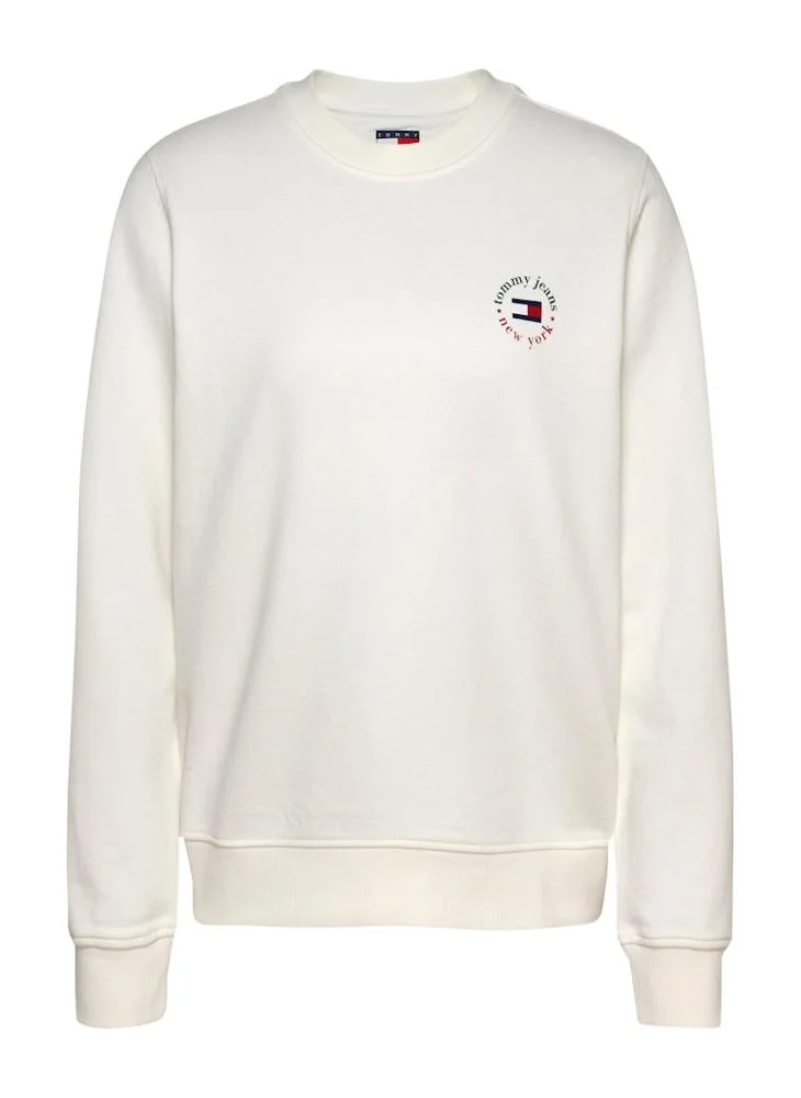 TOMMY JEANS Logo Crew Neck Sweatshirt