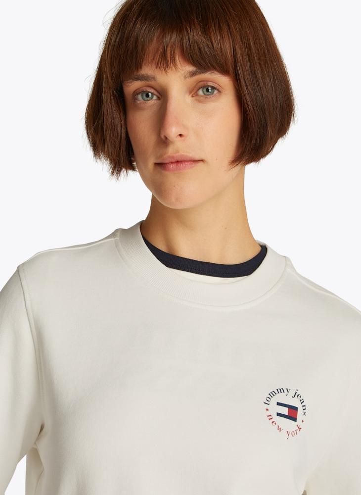 TOMMY JEANS Logo Crew Neck Sweatshirt  - Image 3