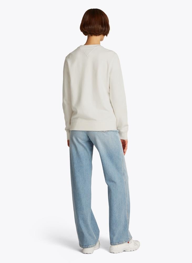 TOMMY JEANS Logo Crew Neck Sweatshirt  - Image 2