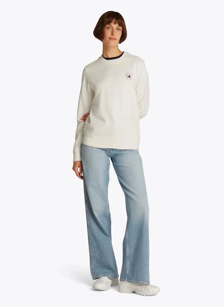 TOMMY JEANS Logo Crew Neck Sweatshirt