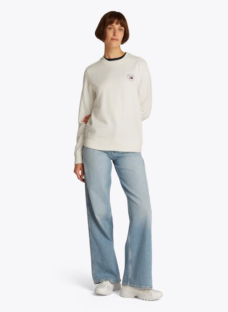 TOMMY JEANS Logo Crew Neck Sweatshirt  - Image 4