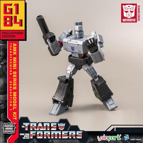 YOLOPARK Transformers Toys 6-Pack G1 Action Figures,Highly Articulated Optimus Prime,Bumblebee,Megatron,Soundwave,Grimlock,Starscream Transformer Toys for Kids Age 8 and Up,No Converting - Image 3