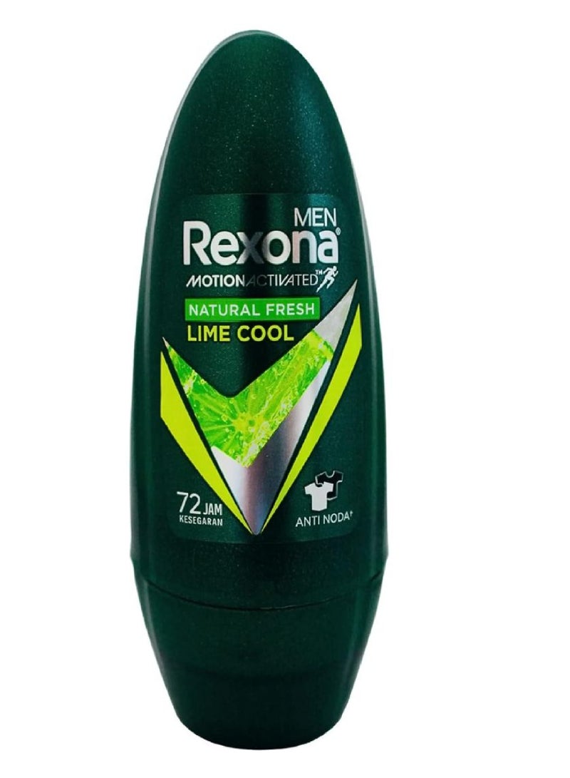 REXONA MEN LIME FRESH DEO ROLLON 72H 45ML